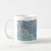 アイスランエレガントド牧羊犬 コーヒーマグカップ (左)