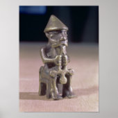 アイスランドで発見されたハンマーの小像とトール ポスター (正面)