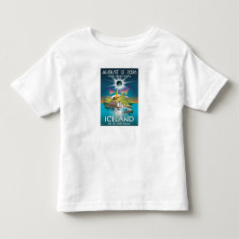 アイスランドで起こる2026年皆既日食 - Tシャツ