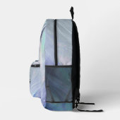 アイスランドに驚くべき白い雪のキツネパーソナル プリントバックパック (右)