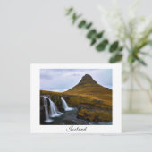 アイスランドのお土産はがき ポストカード (スタンド正面)