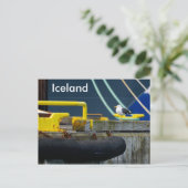 アイスランドのはがき ポストカード (スタンド正面)