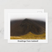 アイスランドのはがき ポストカード (正面/裏面)