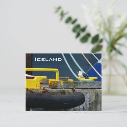 アイスランドのはがき ポストカード (スタンド正面)