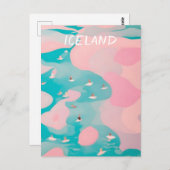 アイスランドのはがき ポストカード (正面/裏面)