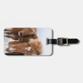 アイスランドのアイスランドウズル ラゲッジタグ (正面横)