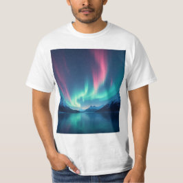 アイスランドのオーロラ Tシャツ