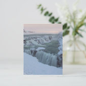 アイスランドのガールフォスの滝 ポストカード (スタンド正面)