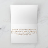 アイスランドのクリスマスカード シーズンカード (内部)