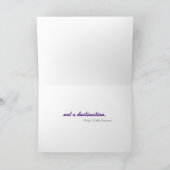 アイスランドのグリーティングカードのフラウンフォサール滝 カード (内部)