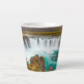 アイスランドのゴダフスの滝 カフェラテマグ (正面)