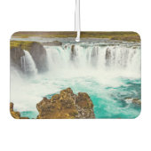 アイスランドのゴダフスの滝 カーエアーフレッシュナー (正面)