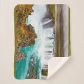 アイスランドのゴダフスの滝 シェルパブランケット (正面)