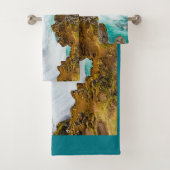 アイスランドのゴダフスの滝 バスタオルセット (インサイチュ)