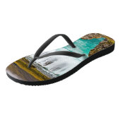 アイスランドのゴダフスの滝 ビーチサンダル (アングル)