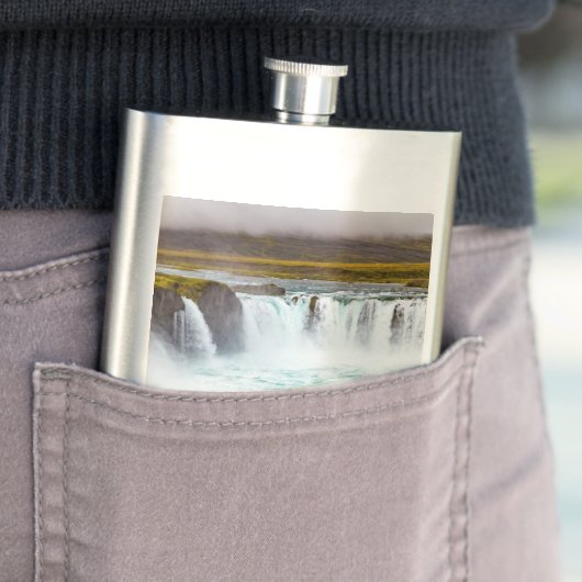 アイスランドのゴダフスの滝 フラスク (インサイチュ)