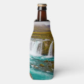 アイスランドのゴダフスの滝 ボトルクーラー (ボトル正面)