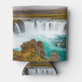 アイスランドのゴダフスの滝 缶クーラー (正面)