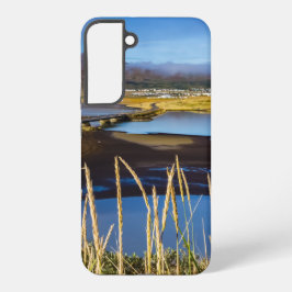 アイスランドのサウダークロクルとスカガフィヨルズルの景色 SAMSUNG GALAXY S22+ケース