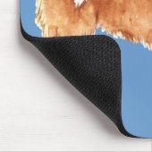 アイスランドのシェプドッグ大好き マウスパッド (コーナー)