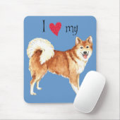 アイスランドのシェプドッグ大好き マウスパッド (マウス)