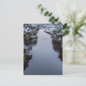 アイスランドのシルフラ ポストカード (スタンド正面)