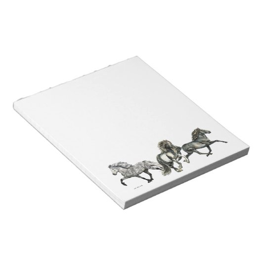 アイスランドのトリオ ノートパッド (アングル)