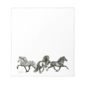 アイスランドのトリオ ノートパッド (正面)