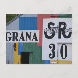 アイスランドのニシン博物館 ポストカード