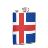 アイスランドのビニールの包まれたなフラスコの旗 フラスク (右)