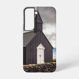 アイスランドのブディルの黒い教会 SAMSUNG GALAXY S22ケース