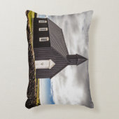 アイスランドのブディールの黒教会 アクセントクッション (正面(垂直))