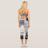 アイスランドのブディールの黒教会 カプリレギンス (裏面)