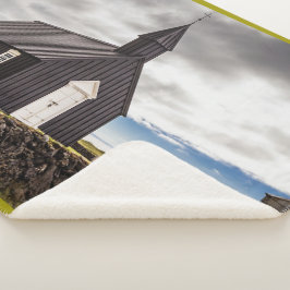 アイスランドのブディールの黒教会 シェルパブランケット