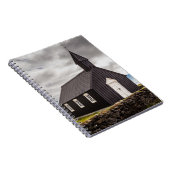 アイスランドのブディールの黒教会 ノートブック (右側)