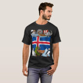 アイスランドのプライド Tシャツ (正面フル)