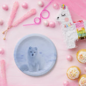 アイスランドのホッキョクギツネ ペーパープレート (パーティー)