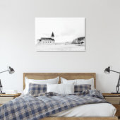 アイスランドのミュルダル教会 キャンバスプリント (インサイチュ (寝室))