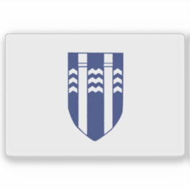 アイスランドのレイキャビク国旗 シール