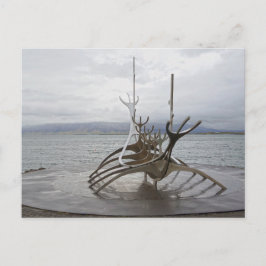 アイスランドのレイキャビクSun Voyager Sculpture ポストカード