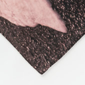 アイスランドのレイニスファラブラックサンドビーチに夕日 フリースブランケット (角)