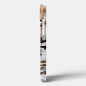 アイスランドの冬の間のアイスランドの馬 Case-Mate iPhoneケース (裏面 / 左)