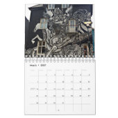 アイスランドの冬 カレンダー (3月 2027)