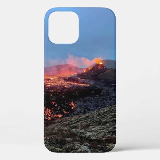 アイスランドの噴火 – Case-Mate iPhone Case iPhoneケース (裏面)