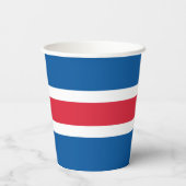 アイスランドの国旗 紙コップ (裏面)