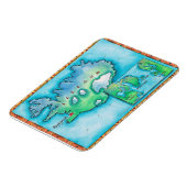 アイスランドの地図 マグネット (左側)