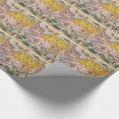 アイスランドの地図 ラッピングペーパー (角)