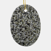 アイスランドの地被植物のオーナメント セラミックオーナメント (裏面)