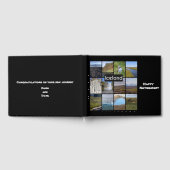 アイスランドの夏の風景 ゲストブック (全面)