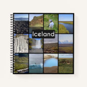 アイスランドの夏の風景 ノートブック (正面)